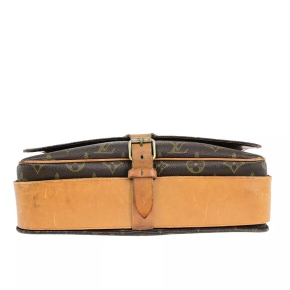 LOUIS VUITTON Cartouchiere GM Shoulder Bag Monogram Leather Brown - Picture 2 of 7